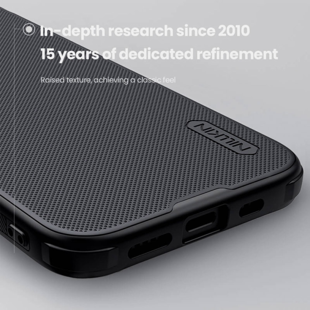 Maska za iPhone 16e Nillkin Super Frosted Shield Pro zelena - 617054