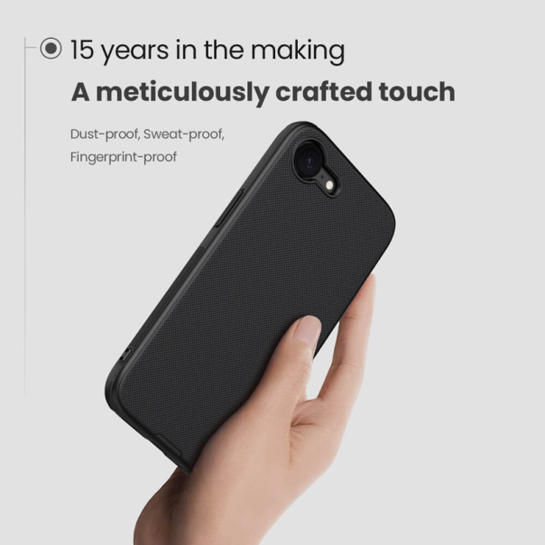 Maska za iPhone 16e Nillkin Super Frosted Shield Pro zelena - 617054