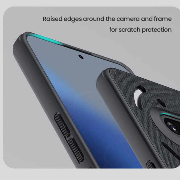 Maska za Nothing Phone 3a Nillkin Super Frosted Shield Pro crna - 617387