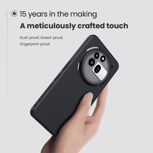 Maska za Nothing Phone 3a Pro Nillkin Super Frosted Shield Pro crna - 617388