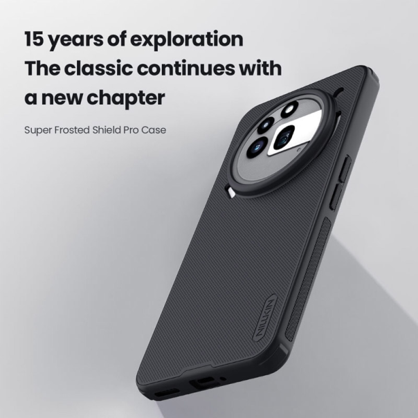 Maska za Nothing Phone 3a Pro Nillkin Super Frosted Shield Pro crna - 617388