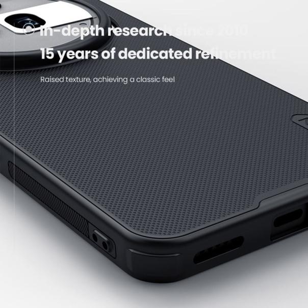 Maska za Nothing Phone 3a Pro Nillkin Super Frosted Shield Pro crna - 617388