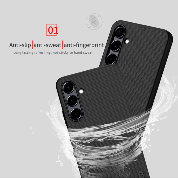 Maska za Samsung A16 5G/ A166B Nillkin Super Frosted Shield crna - 615375