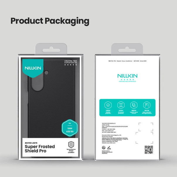 Maska za Samsung A26 5G/ A266B Nillkin Super Frosted Shield Pro crna - 617047