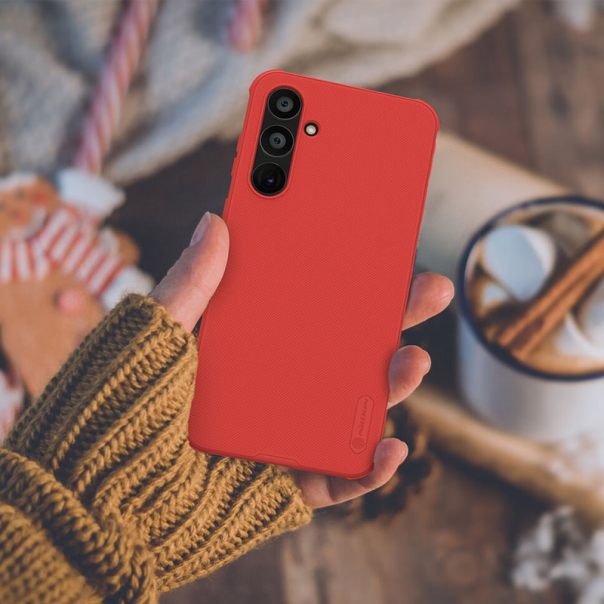 Maska za Samsung A55 5G/ A556B Nillkin Super Frosted Shield Pro crvena - 609046