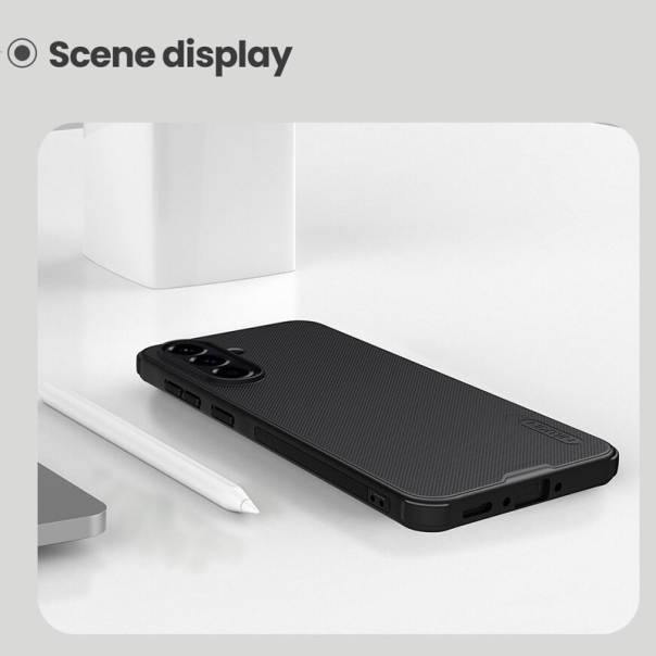 Maska za Samsung A56 5G/ A566B Nillkin Super Frosted Shield Pro crna - 617043