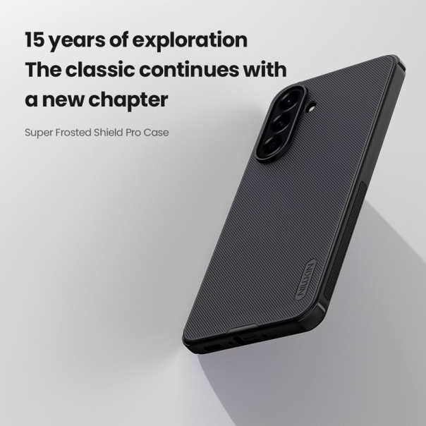 Maska za Samsung A56 5G/ A566B Nillkin Super Frosted Shield Pro zelena - 617058