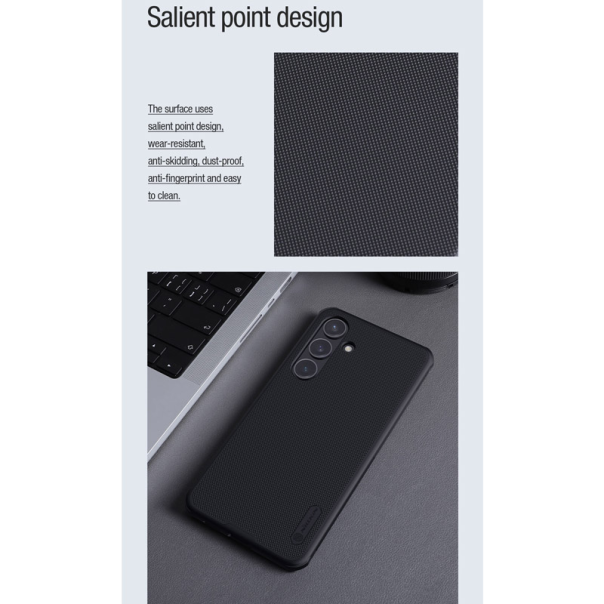 Maska za Samsung S24 Plus/ S926B Nillkin Super Frosted Shield Pro tamno zelena - 607669