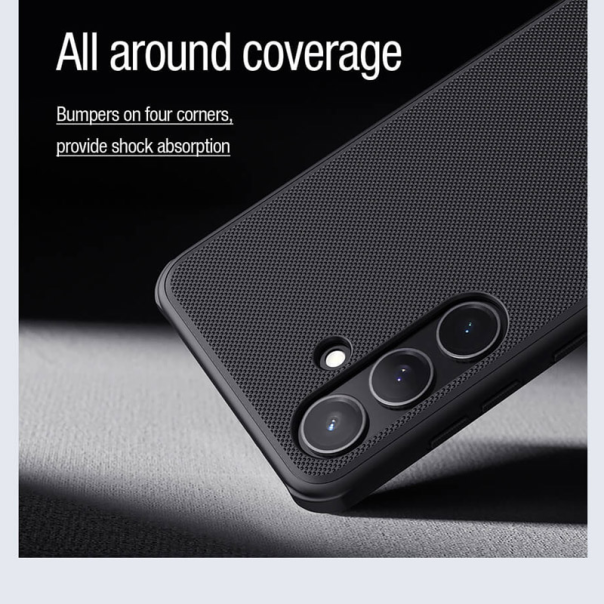 Maska za Samsung S24/ S921B/ S25/ S931B Nillkin Super Frosted Shield Pro crna - 607662