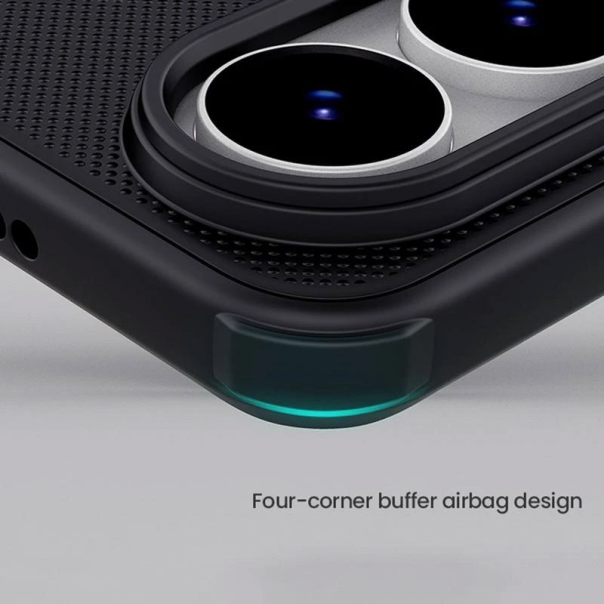 Maska za Samsung S25 Edge Nillkin Super Frosted Shield Pro crna - 617380