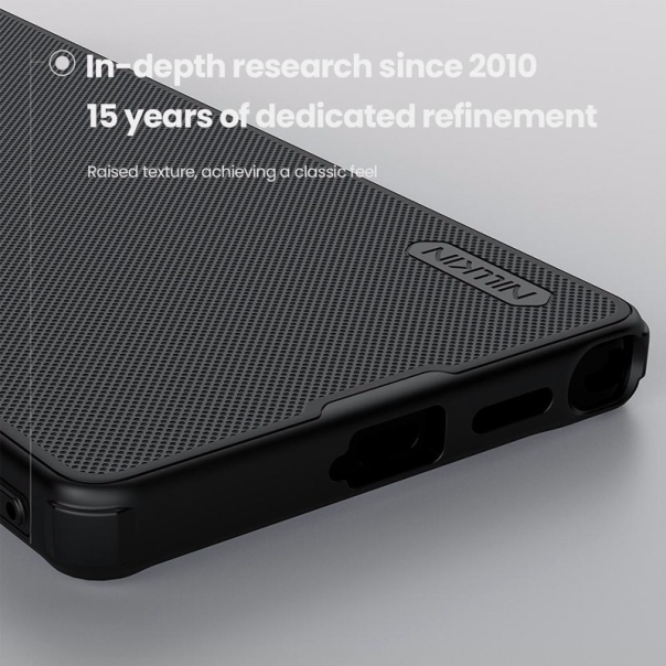 Maska za Samsung S25 Ultra/ S938B Nillkin Super Frosted Shield Pro crna - 615777