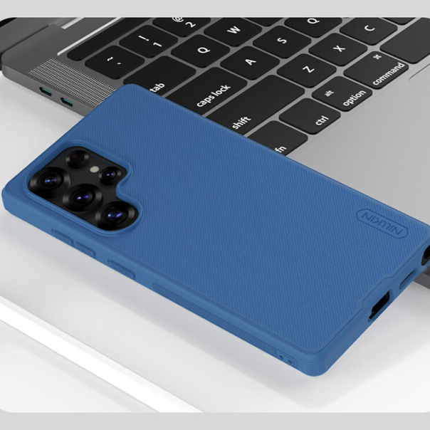 Maska za Samsung S25 Ultra/ S938B Nillkin Super Frosted Shield Pro plava - 615778