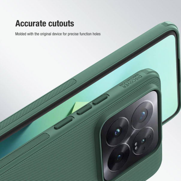 Maska za Xiaomi 14 Pro Nillkin Super Frosted Shield Pro crna - 607247