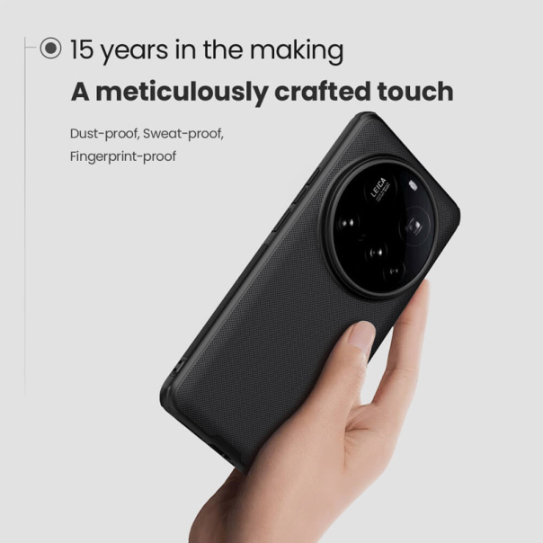 Maska za Xiaomi 15 Ultra Nillkin Super Frosted Shield Pro crna - 617292