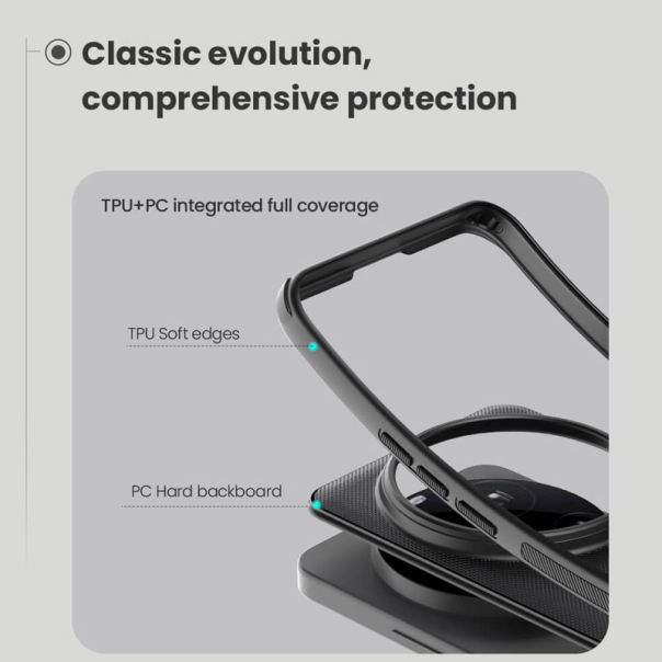 Maska za Xiaomi 15 Ultra Nillkin Super Frosted Shield Pro crna - 617292