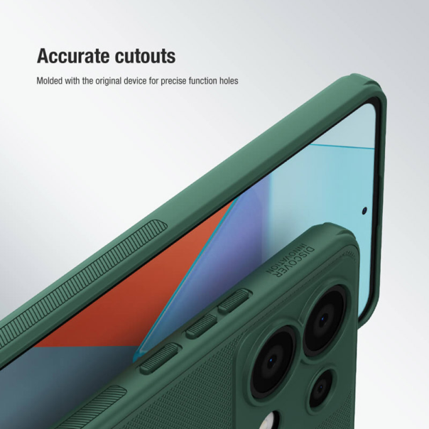 Maska za Xiaomi Redmi Note 13 Pro 5G (EU) Nillkin Super Frosted Shield Pro crna - 607251