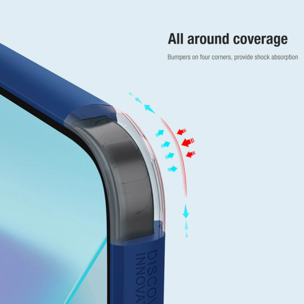 Maska za Xiaomi Redmi Note 13 Pro 5G (EU) Nillkin Super Frosted Shield Pro crna - 607251