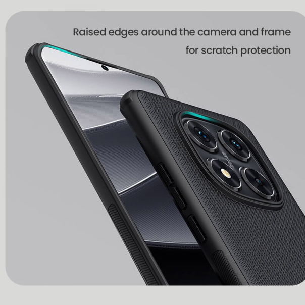 Maska za Xiaomi Redmi Note 14 Pro 5G (EU) Nillkin Super Frosted Shield Pro crna - 617048