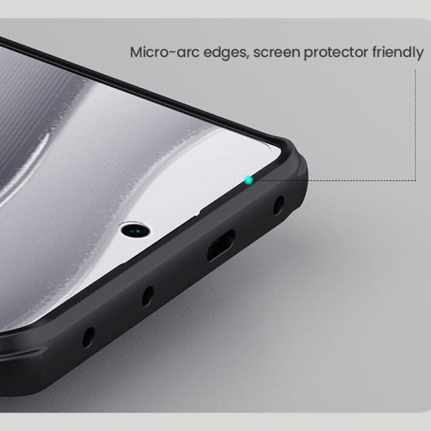 Maska za Xiaomi Redmi Note 14 Pro 5G (EU) Nillkin Super Frosted Shield Pro crna - 617048