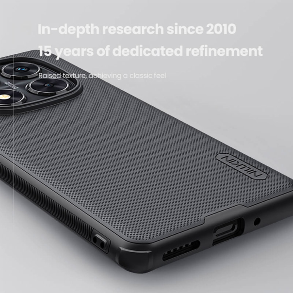Maska za Xiaomi Redmi Note 14 Pro 5G (EU) Nillkin Super Frosted Shield Pro crna - 617048