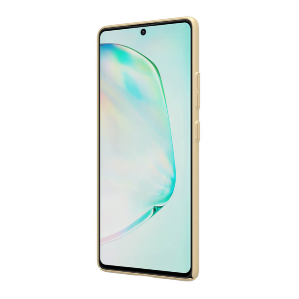Maska za Samsung S10 Lite/ G770/ A91/ A915F Nillkin Super Frosted Shield zlatna - 042399-1