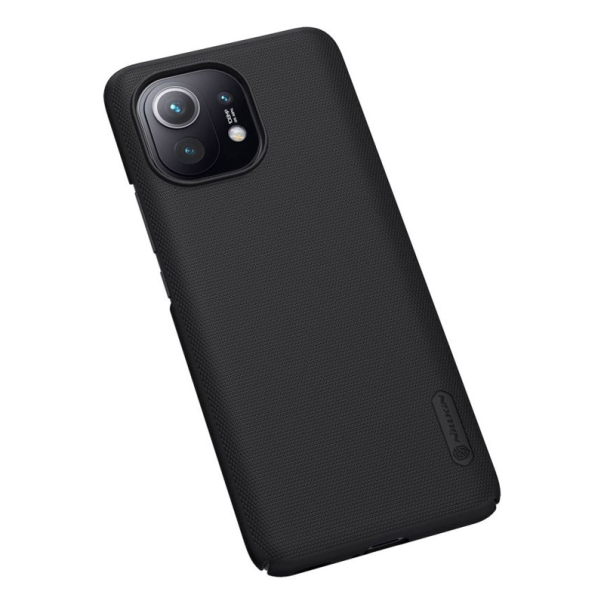 Maska za Xiaomi Mi 11 Nillkin Super Frosted Shield crna - 049929