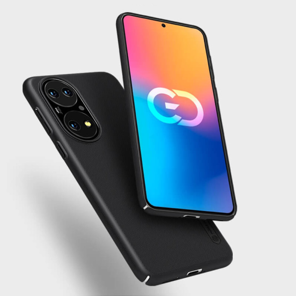 Maska za Huawei P50 Nillkin Super Frosted Shield crna - 054652