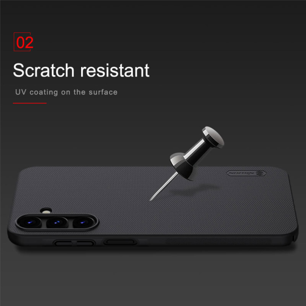 Maska za Samsung A25 5G/ A256B Nillkin Super Frosted Shield crvena - 609927