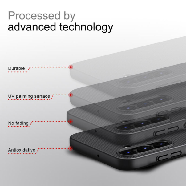 Maska za Samsung A25 5G/ A256B Nillkin Super Frosted Shield plava - 609926