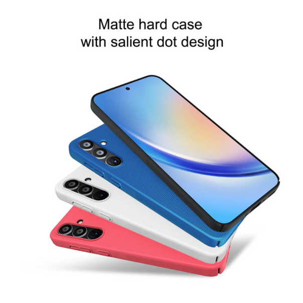 Maska za Samsung A35 5G/ A356B Nillkin Super Frosted Shield plava - 608974