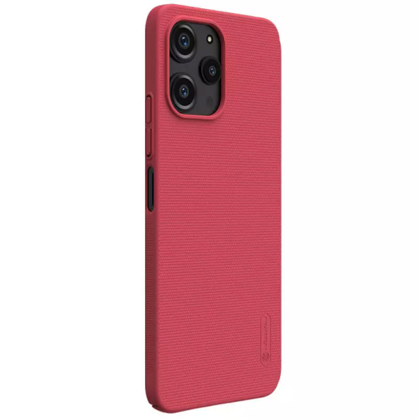 Maska za Xiaomi Redmi 12 4G Nillkin Super Frosted Shield crvena - 603662