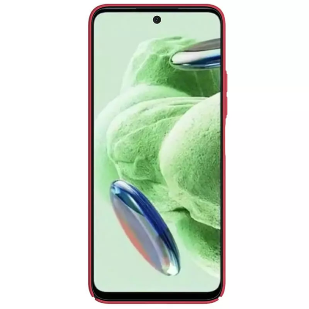 Maska za Xiaomi Redmi 12 4G Nillkin Super Frosted Shield crvena - 603662