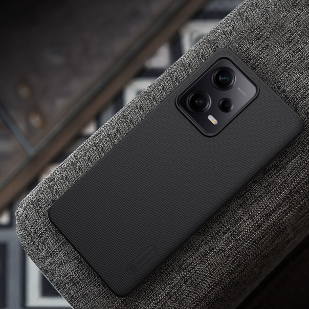 Maska za Xiaomi Redmi Note 12 5G (EU)/ Poco X5 Nillkin Super Frosted Shield crna - 600898