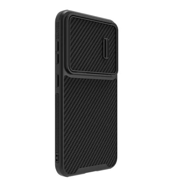 Maska za Samsung S23/ S911B Nillkin Synthetic Fiber S crna - 058670