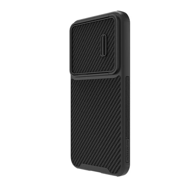 Maska za Samsung S23/ S911B Nillkin Synthetic Fiber S crna - 058670