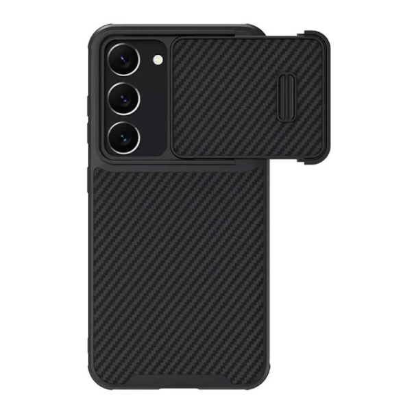 Maska za Samsung S23/ S911B Nillkin Synthetic Fiber S crna - 058670