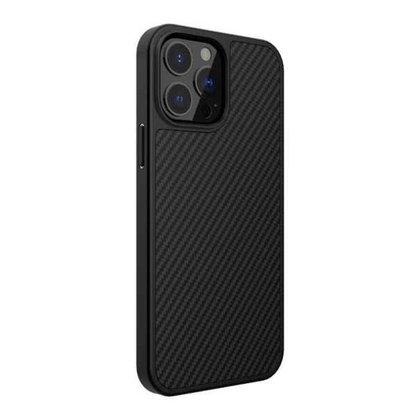 Maska za iPhone 13 Pro Max Nillkin Synthetic Fiber crna - 054504