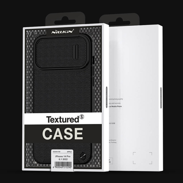 Maska za iPhone 14 Pro Nillkin Textured S crna - 057786
