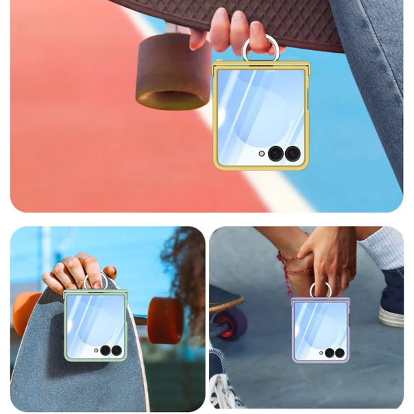 Maska za Samsung Galaxy Z Flip 7 PC Slim Protect ljubičasta - 618934