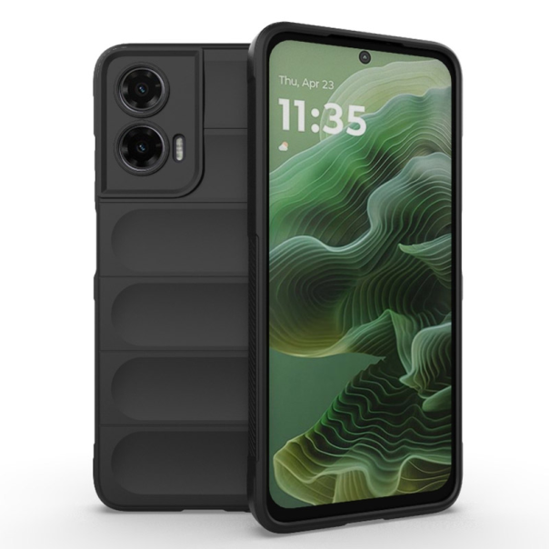 Maska za Motorola Moto G35 Phantom Shield crna - 615229