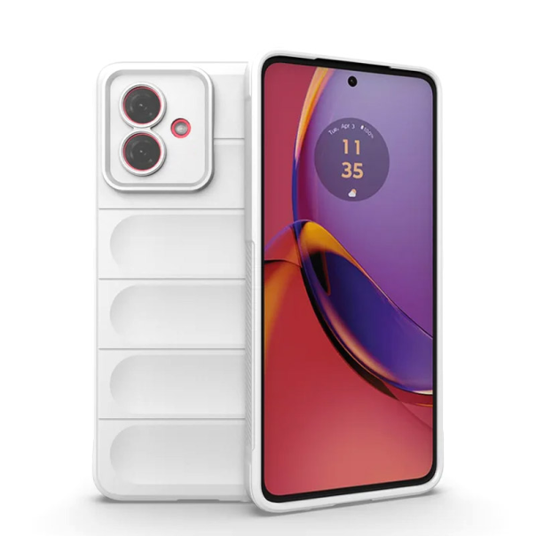 Maska za Motorola Moto G54/ G64 Phantom Shield bela - 606179