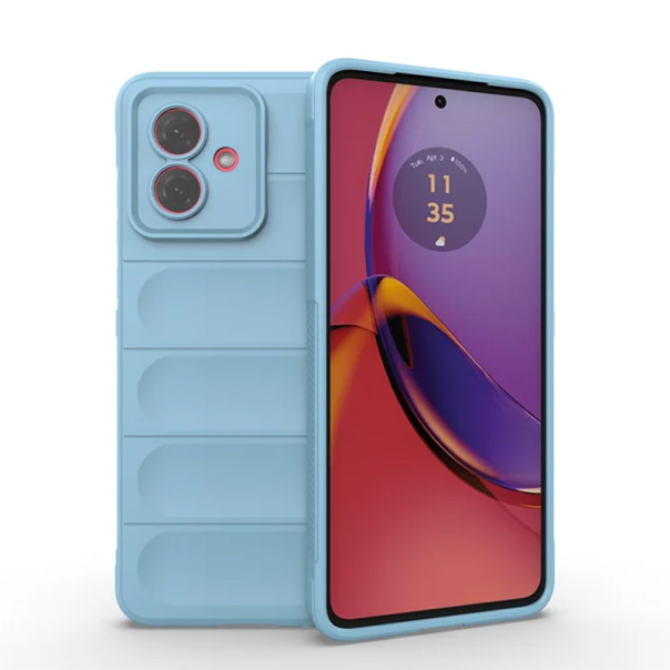 Maska za Motorola Moto G54/ G64 Phantom Shield svetlo plava - 606182