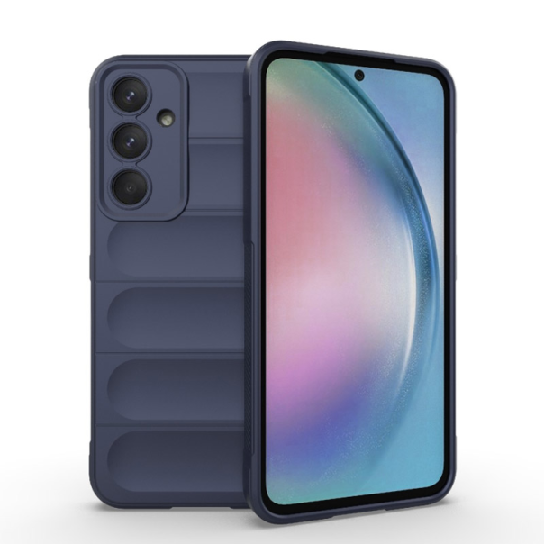 Maska za Samsung A35/ A356B Phantom Shield tamno plava - 609876