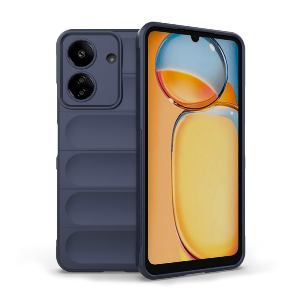 Maska za Xiaomi Redmi 13C 4G/ Poco C65 4G Phantom Shield tamno plava - 607785