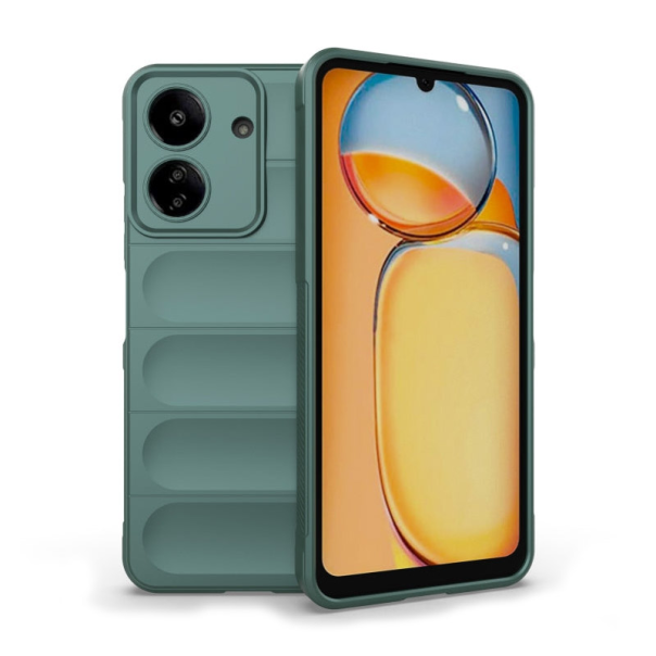 Maska za Xiaomi Redmi 13C 4G/ Poco C65 4G Phantom Shield zelena - 607786