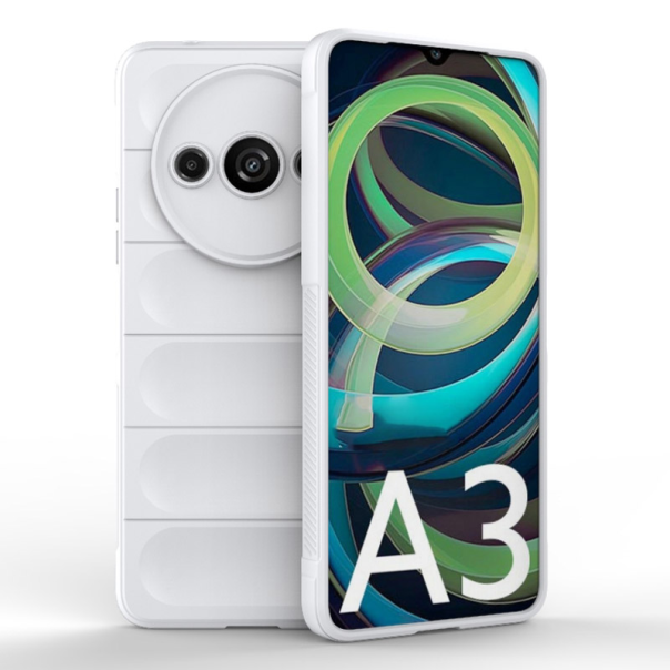 Maska za Xiaomi Redmi A3 (2024) Phantom Shield bela - 610995