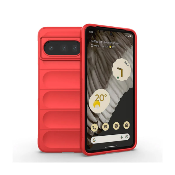 Maska za Google Pixel 8 Phantom Shield crvena - 607777