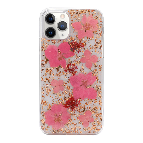 Maska za iPhone 11 Pro Platina Flower pink - 042472-1
