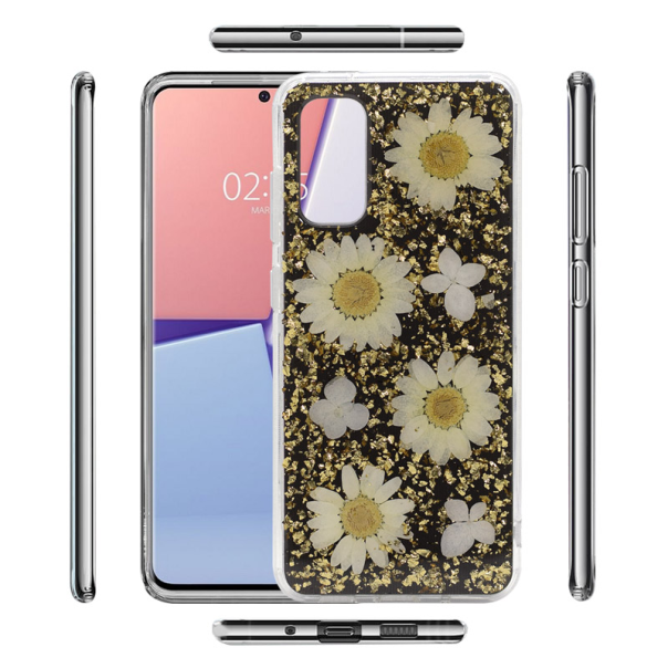 Maska za Samsung S20/ G980F Platina Flower crna - 042476-1