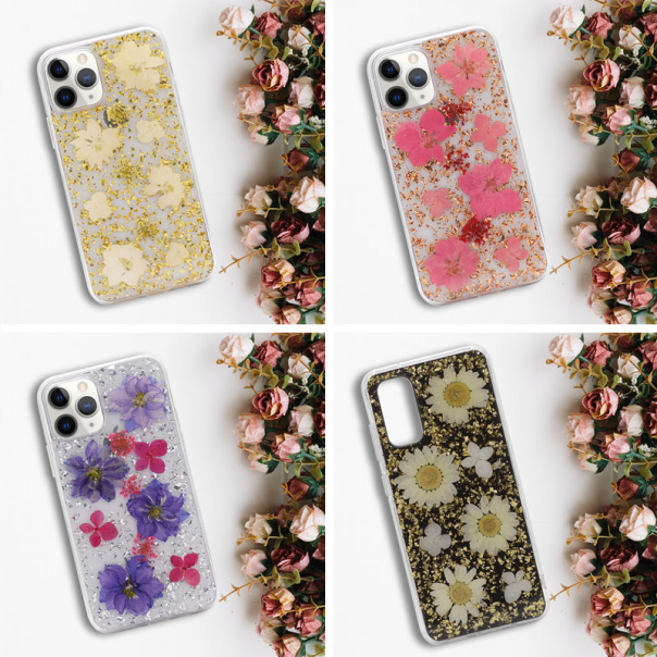 Maska za Samsung S20 Plus/ G985F Platina Flower pink - 042481